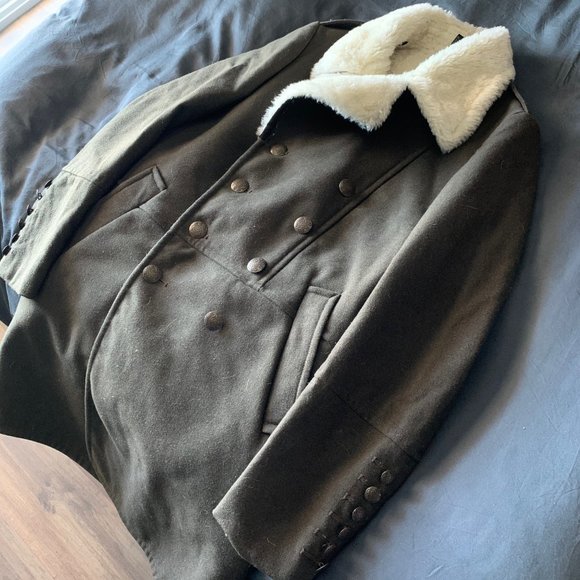 ZARA Green Winter Jacket